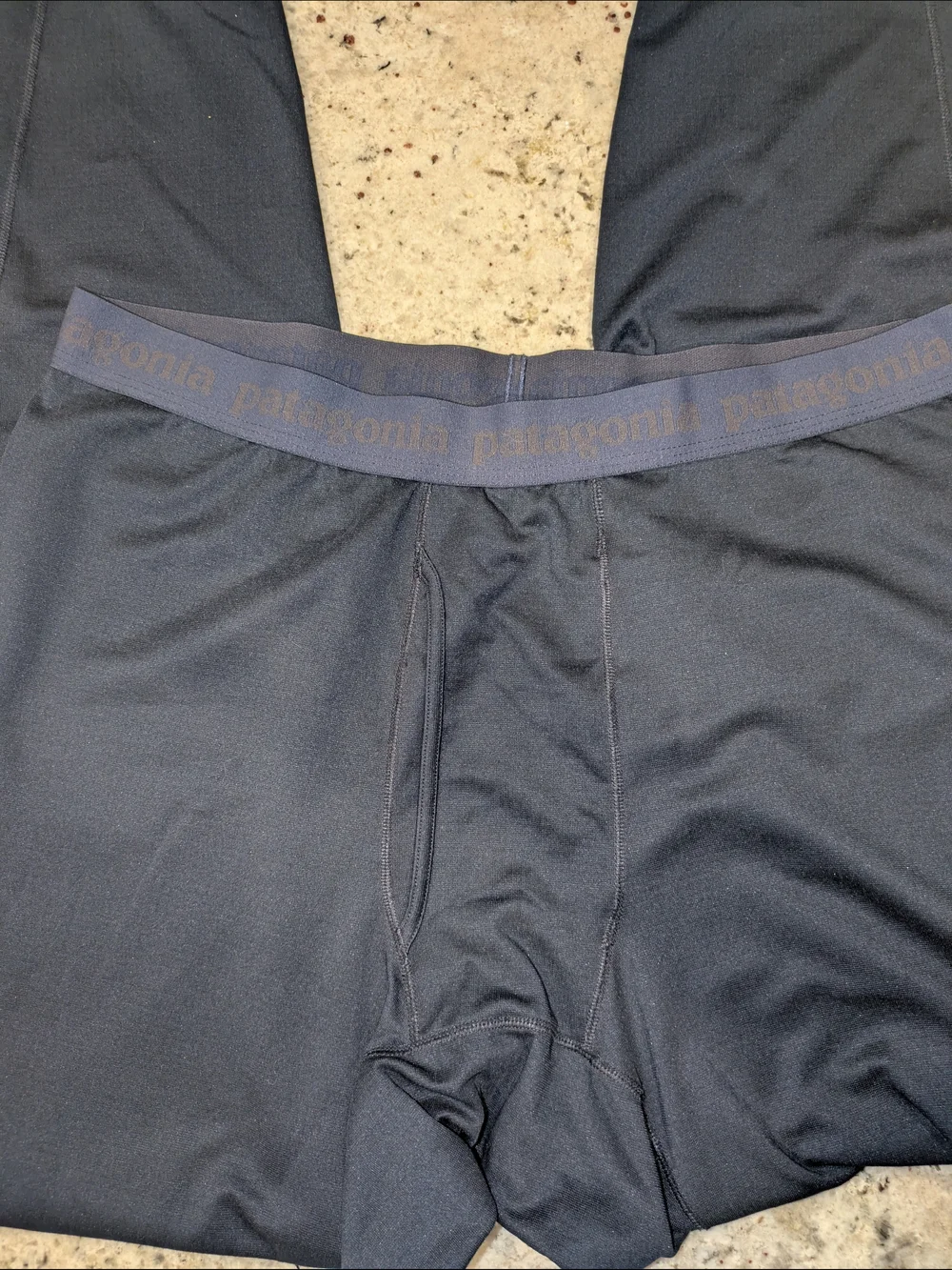 Patagonia Capilene Midweight Base Layer Pants L Gray Polartec Thermal Hiking